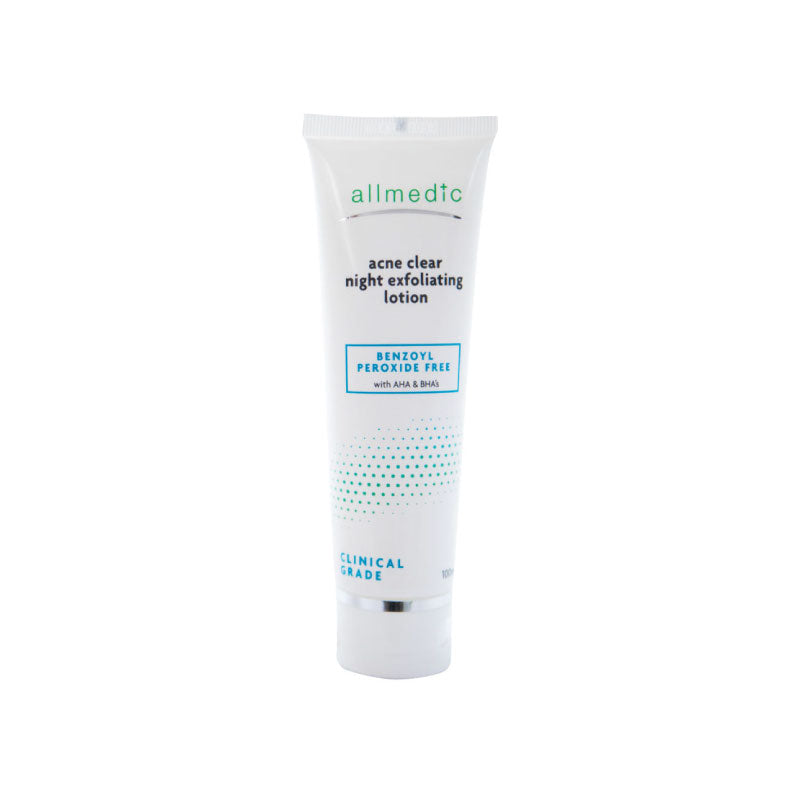 allmedic Acne Clear Night Exfoliating Lotion